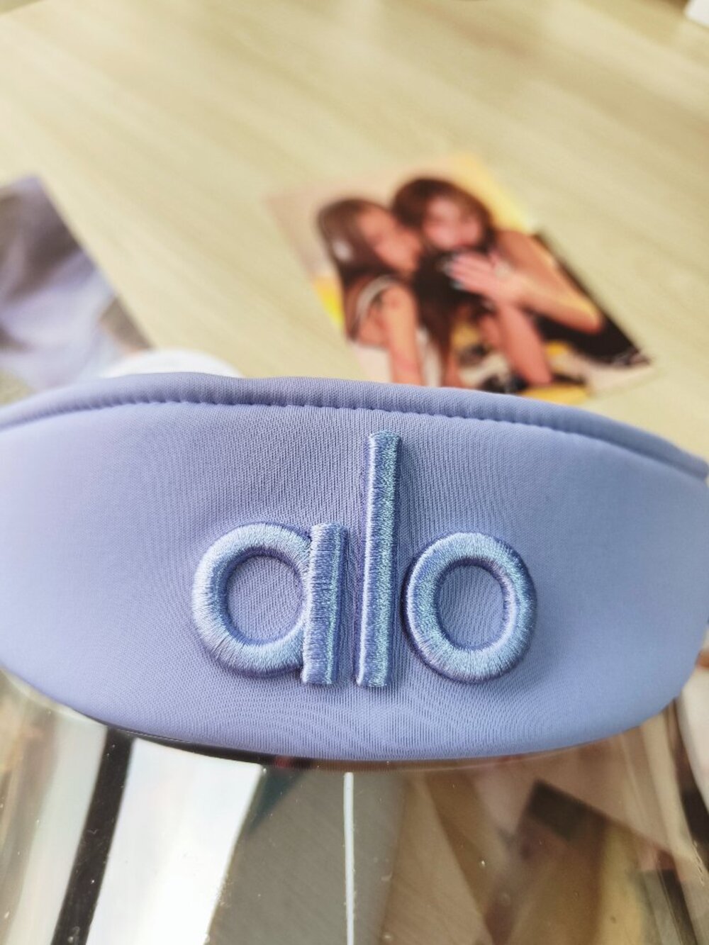 NWT Alo Yoga Airlift Solar Visor Lilac Blue Tennis Golf Cap💜 - Fast shipping🎁 - Picture 5 of 5